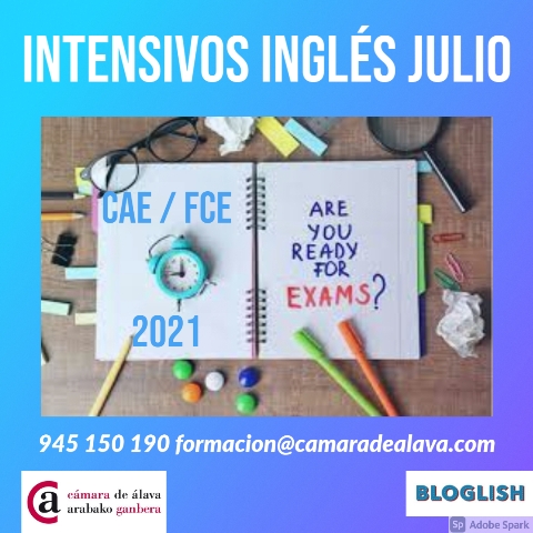 July Intensive English Courses / Cursos Intensivos de julio