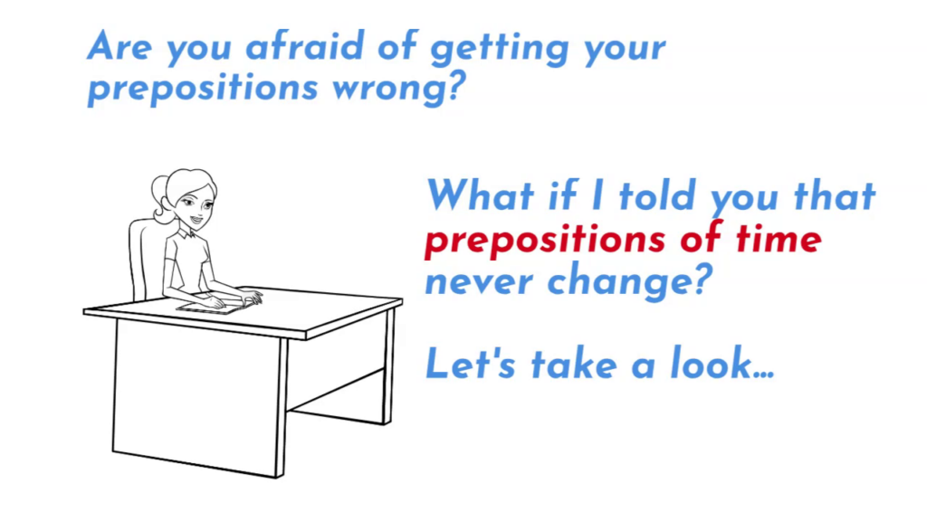 Video - Preposiciones