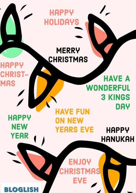 Feliz Navidad en inglés