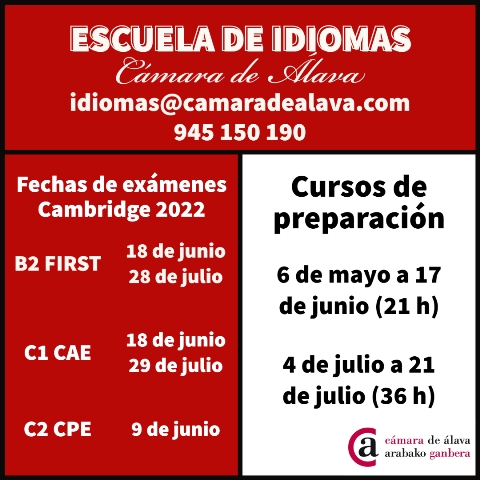 B2 C1 y C2 Intensivos Exámenes Cambridge