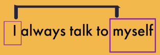 Reflexive pronoun example2