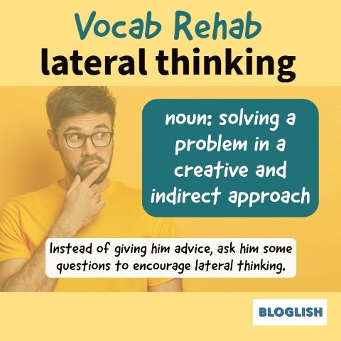 English Vocabulary: Lateral Thinking