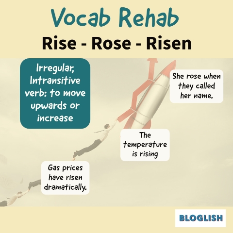 English Vocabulary: Rise