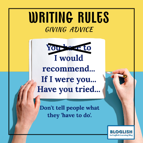 Giving advice in English
