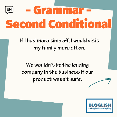 English Grammar: Second Conditional