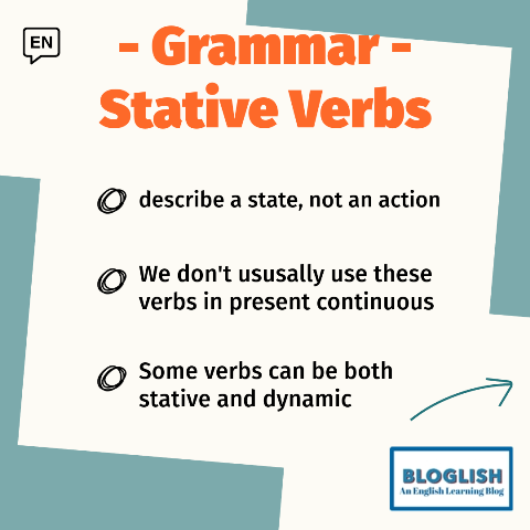 Stative Verbs in English
