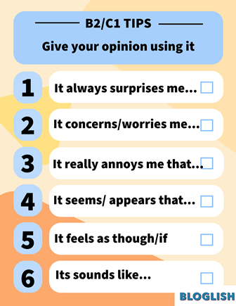 English Exams: Expressing your opinion