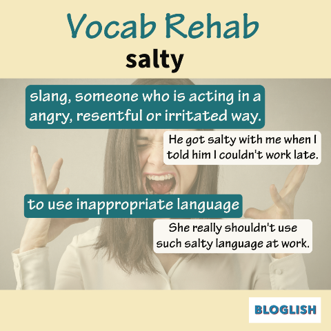 English Vocabulary: Salty