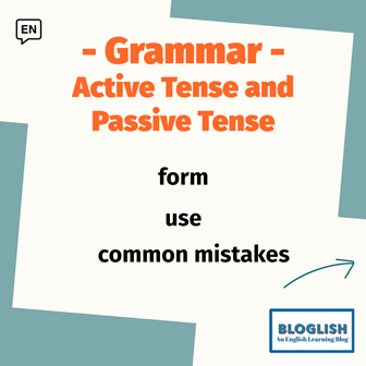 Active and Passive Tense
