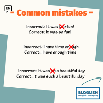 Common Mistakes