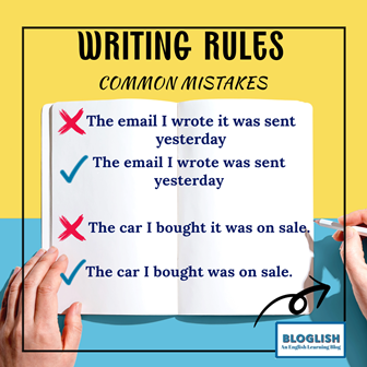 More Common Mistakes
