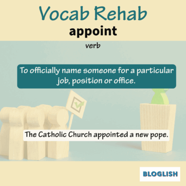Appoint appointed appointment