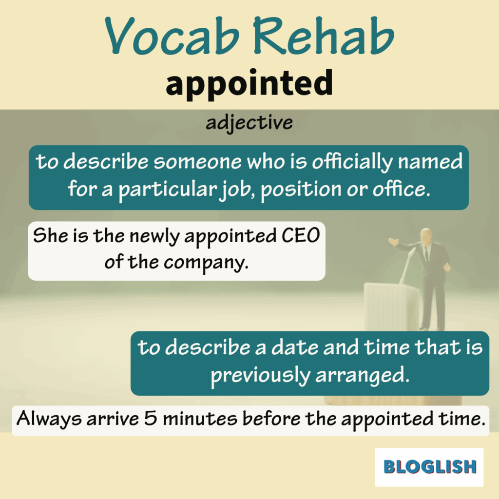 Appointed