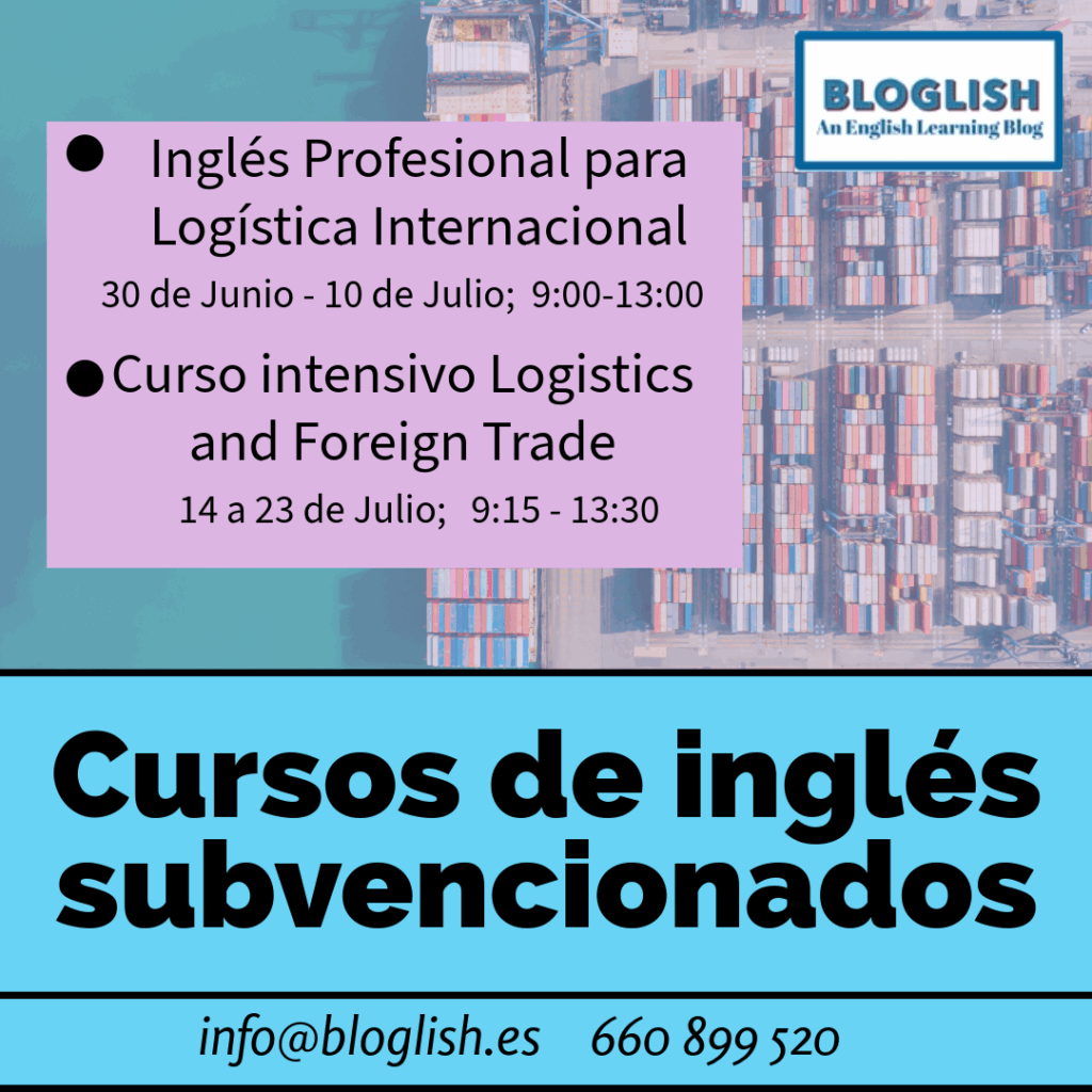 Cursos subvencionados Logística